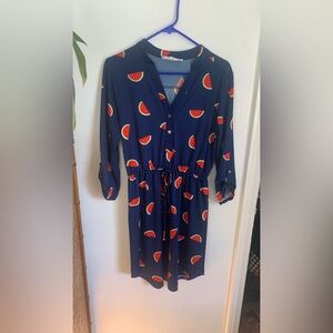 Watermelon Shirtdress